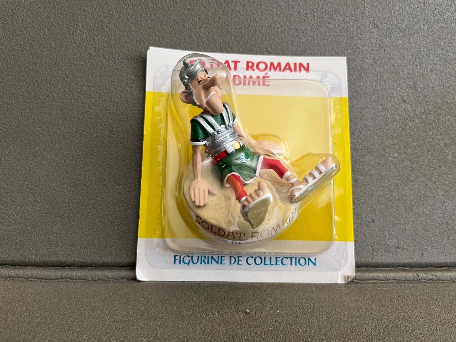 Figurine de Collection Astérix Obélix Soldat Romain Abimé Plastoy Atlas