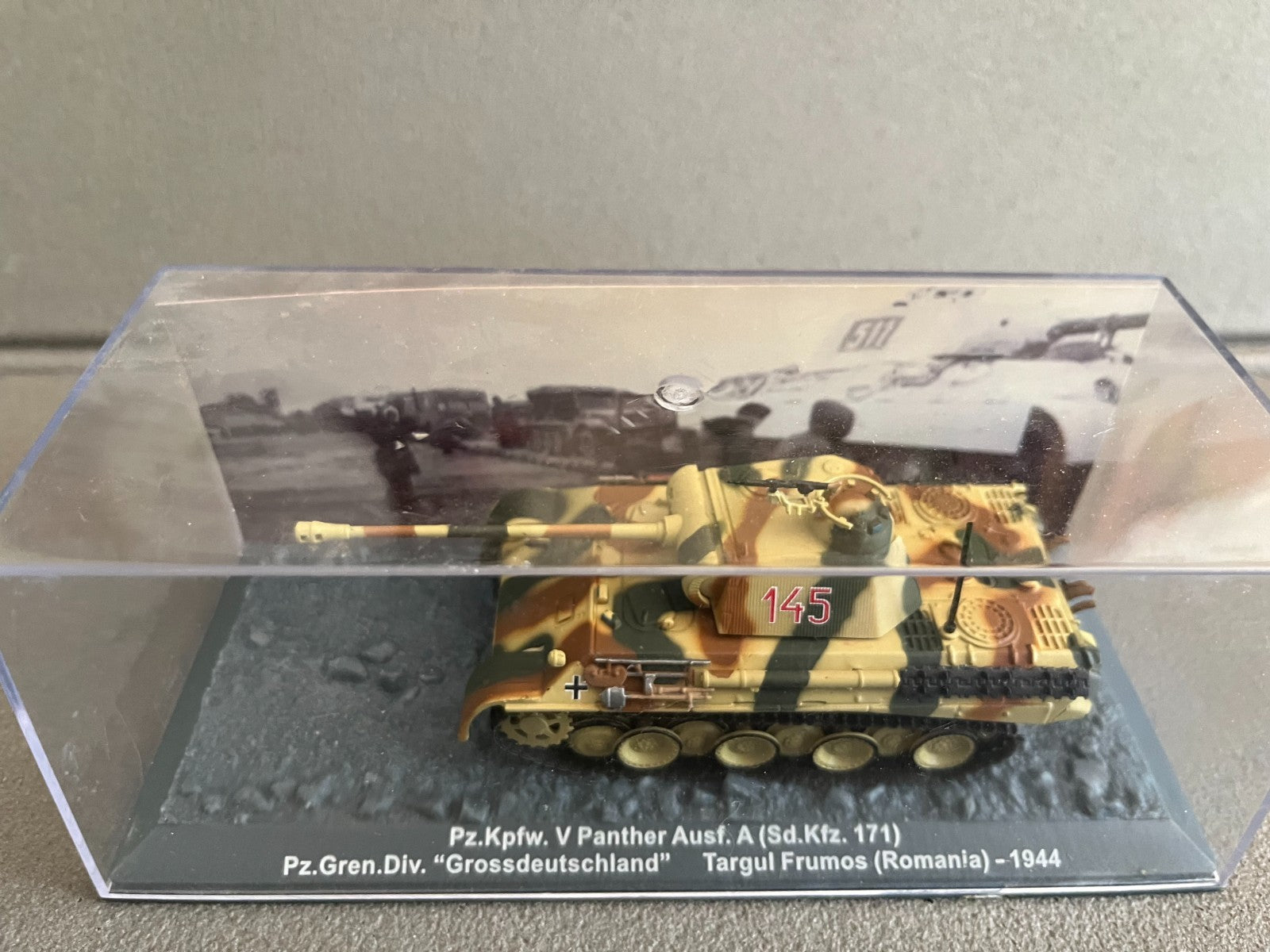 Miniature Militaire Char Tank Blindé Pz.Kpfw. V Panther Ausf. A Altaya 1/72