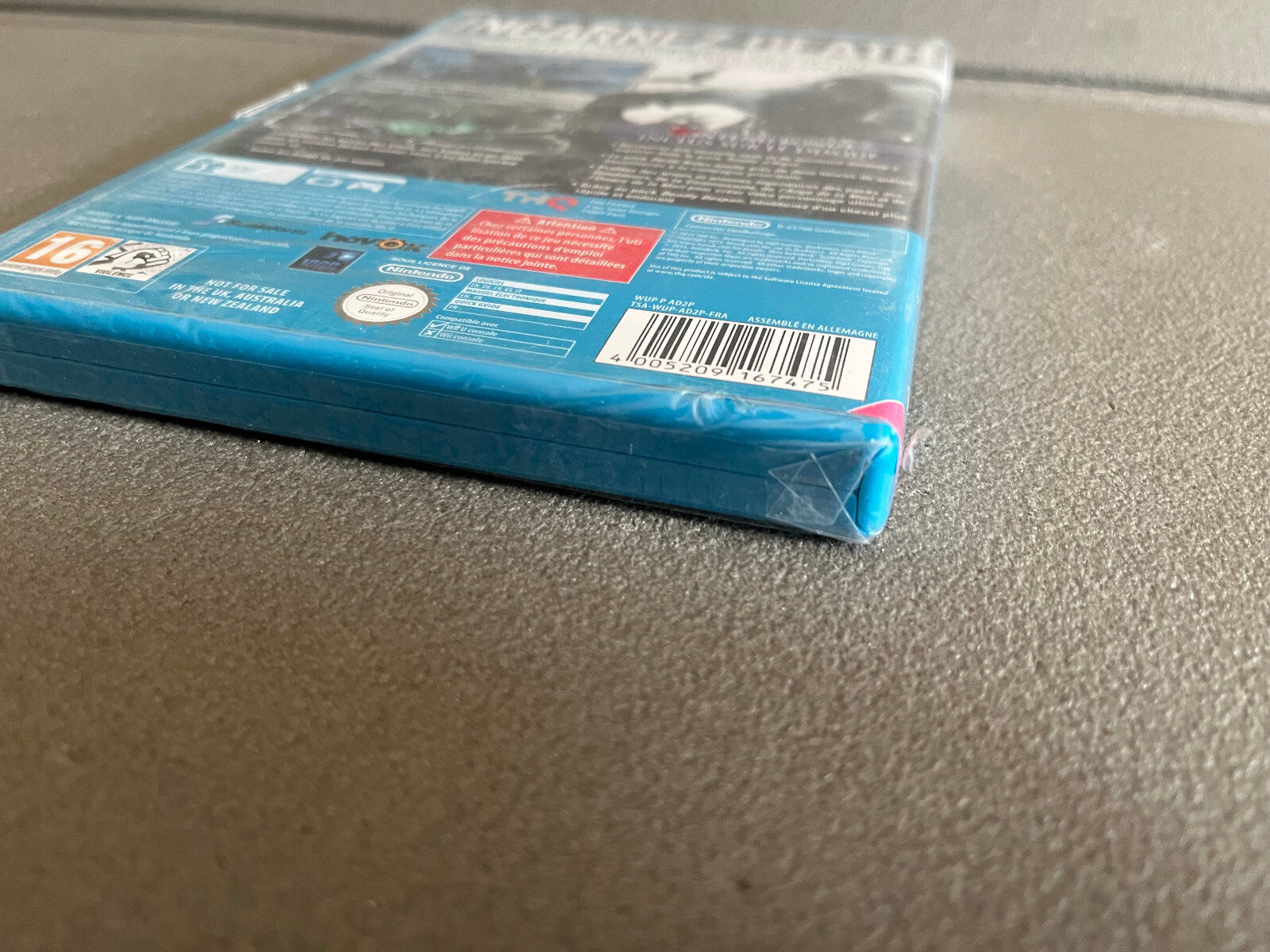 Collection Cartouche Jeux Video Darksiders II Nintendo Wii U Blister