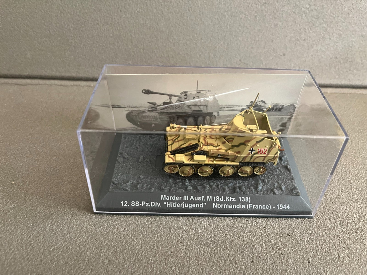 Miniature Militaire Char Tank Blindé Marder III Ausf. M Altaya 1/72