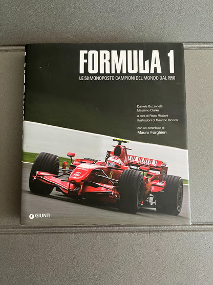 Livre Voiture Automobile Formula 1 Giunti Forghieri 58 1950 Formule 1 F1 Italien