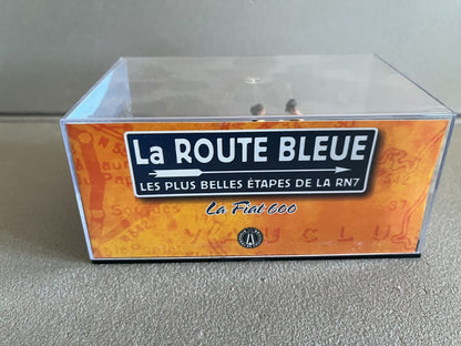 Voiture Miniature Fiat 600 Etape 39 La Route Bleue RN7 1/43