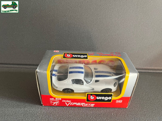 Voiture miniature Burago Dodge Viper GTS Coupé 4120 au 1/43