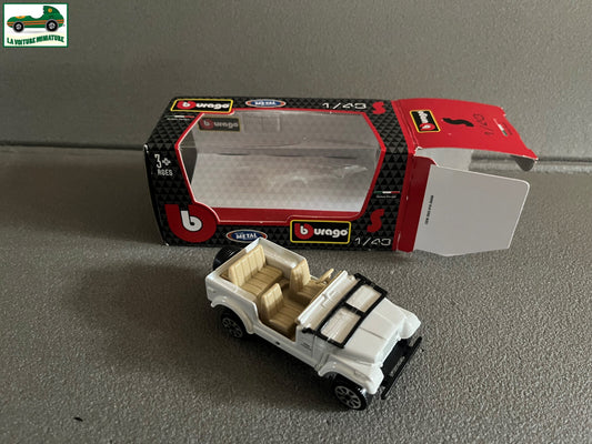 Voiture Miniature Jeep Wrangler Burago au 1/43