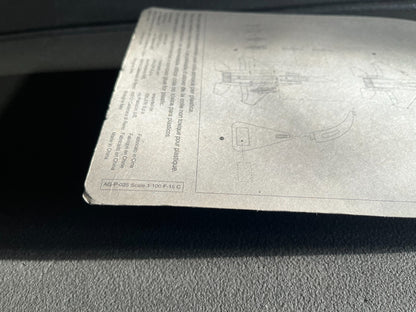 Avion miniature Militaire F-15C Fabbri Italeri 1/100