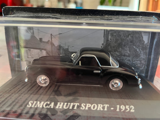 Voiture Miniature Simca Huit Sport 1952 1/43