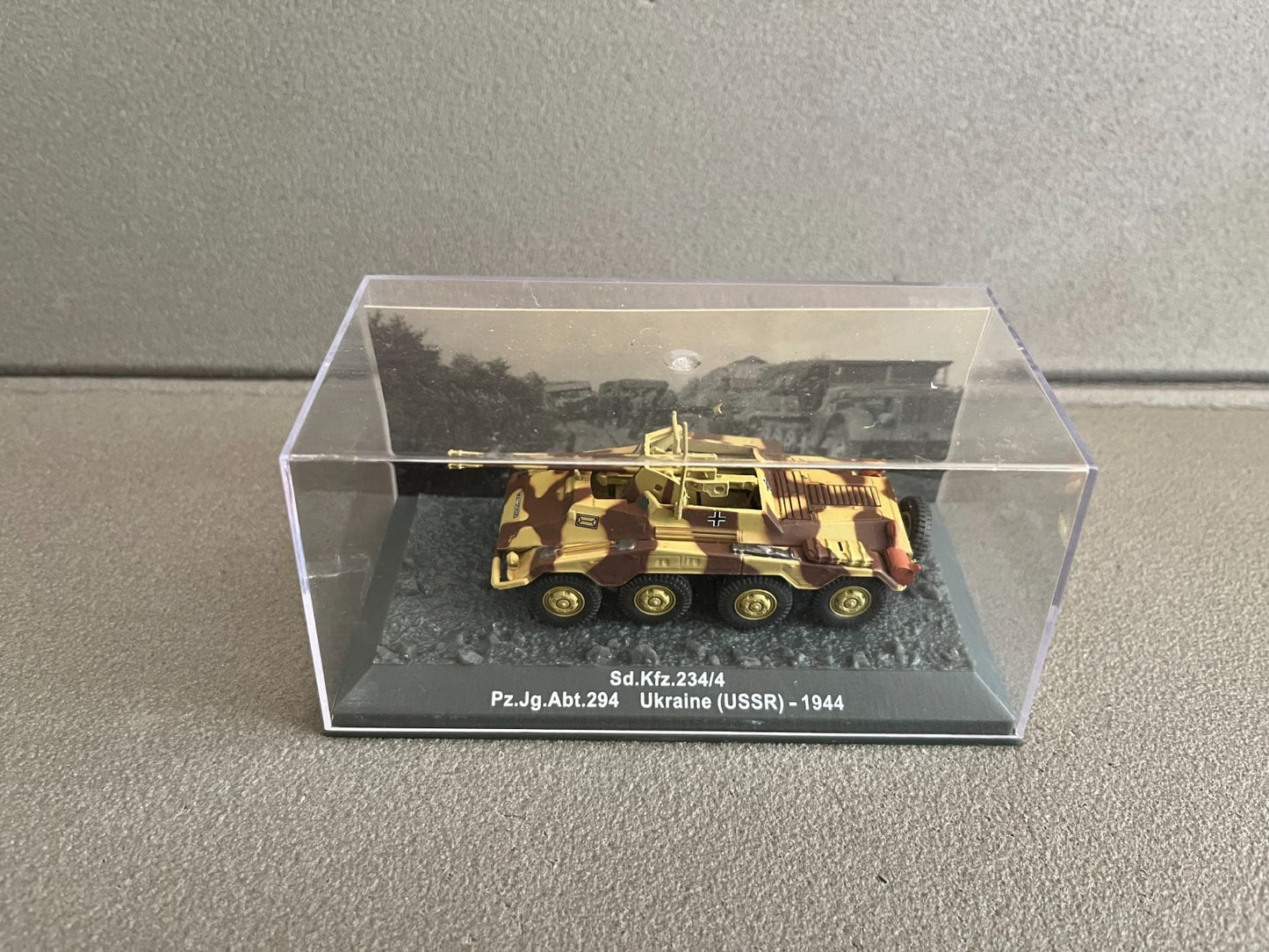 Miniature Militaire Char Tank Blindé Sd.Kfz.234/4 Ukraine 1944 Altaya 1/72