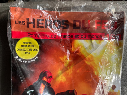 Soldat du feu Plomb Zamac Pompiers Delprado BOM077 163 Plombs Collection