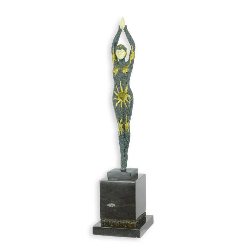 STATUE MODERNE SCULPTURE BRONZE INTITULÉE ÉTOILE DE MER