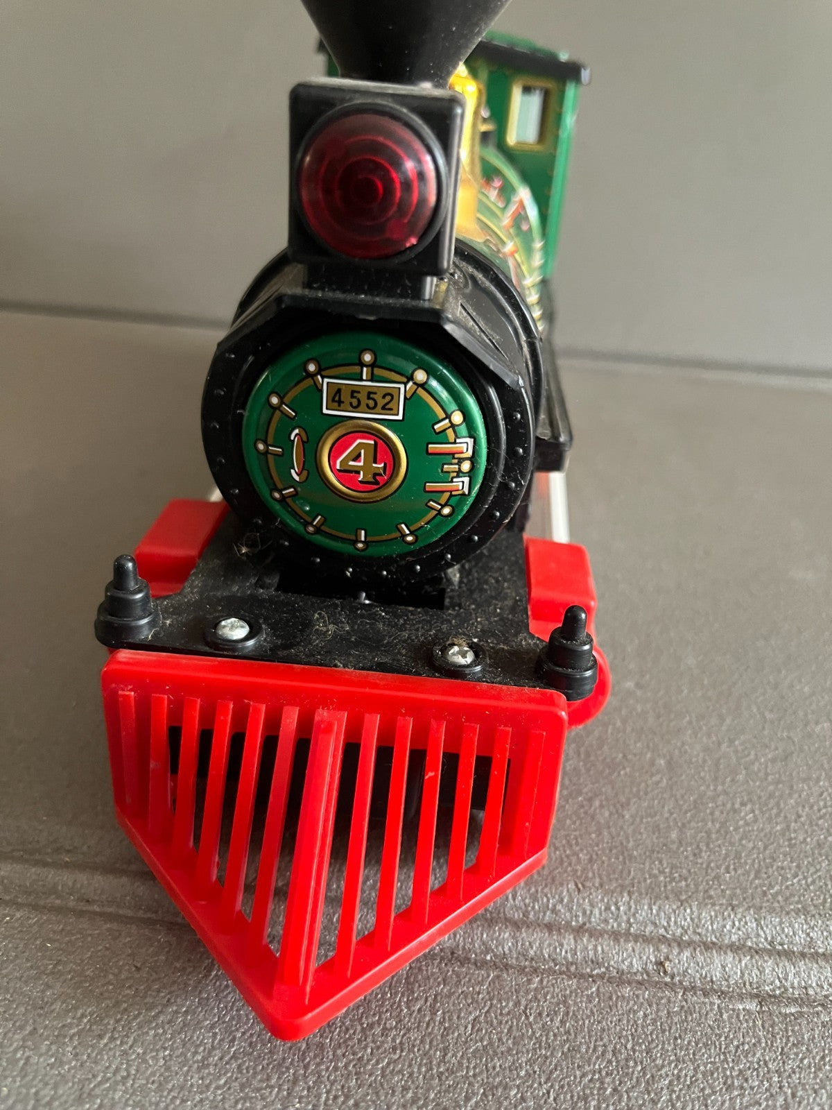 Jouet Ancien Tôle Train Locomotive Modern Toys Western Japan