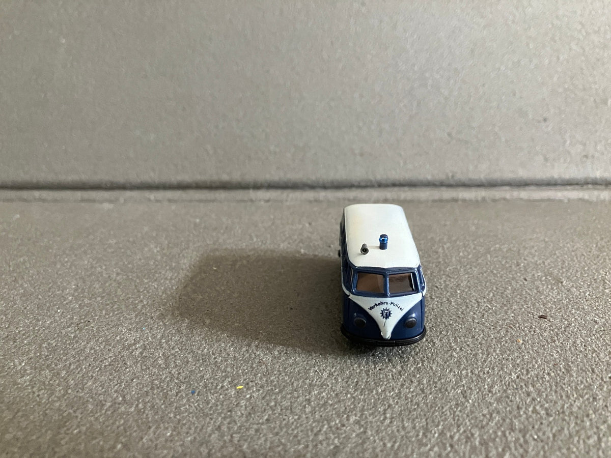 Voiture Miniature Volkswagen Combi T1 Bulli VW Polizei Police Brekina 1/87 HO