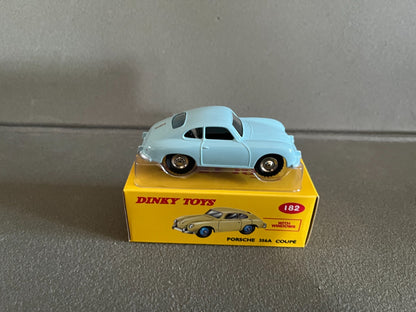 Voiture miniature Porsche 356A Coupé 182 Deagostini Dinky Toys Atlas au 1/43