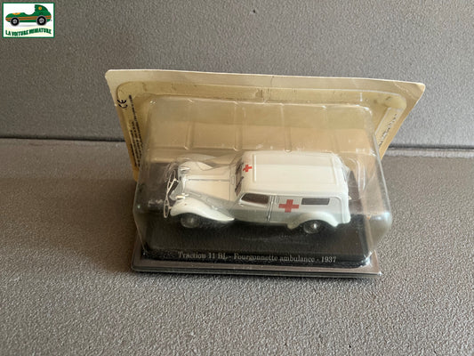 Voiture Miniature Citroen Traction 11 BL Ambulance 1937 au 1/43