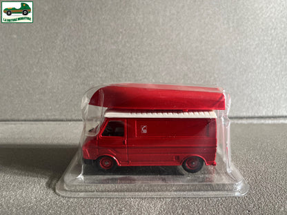 Voiture Miniature Camion Citroen C35 Pompiers Bateau Solido Hachette 1/50