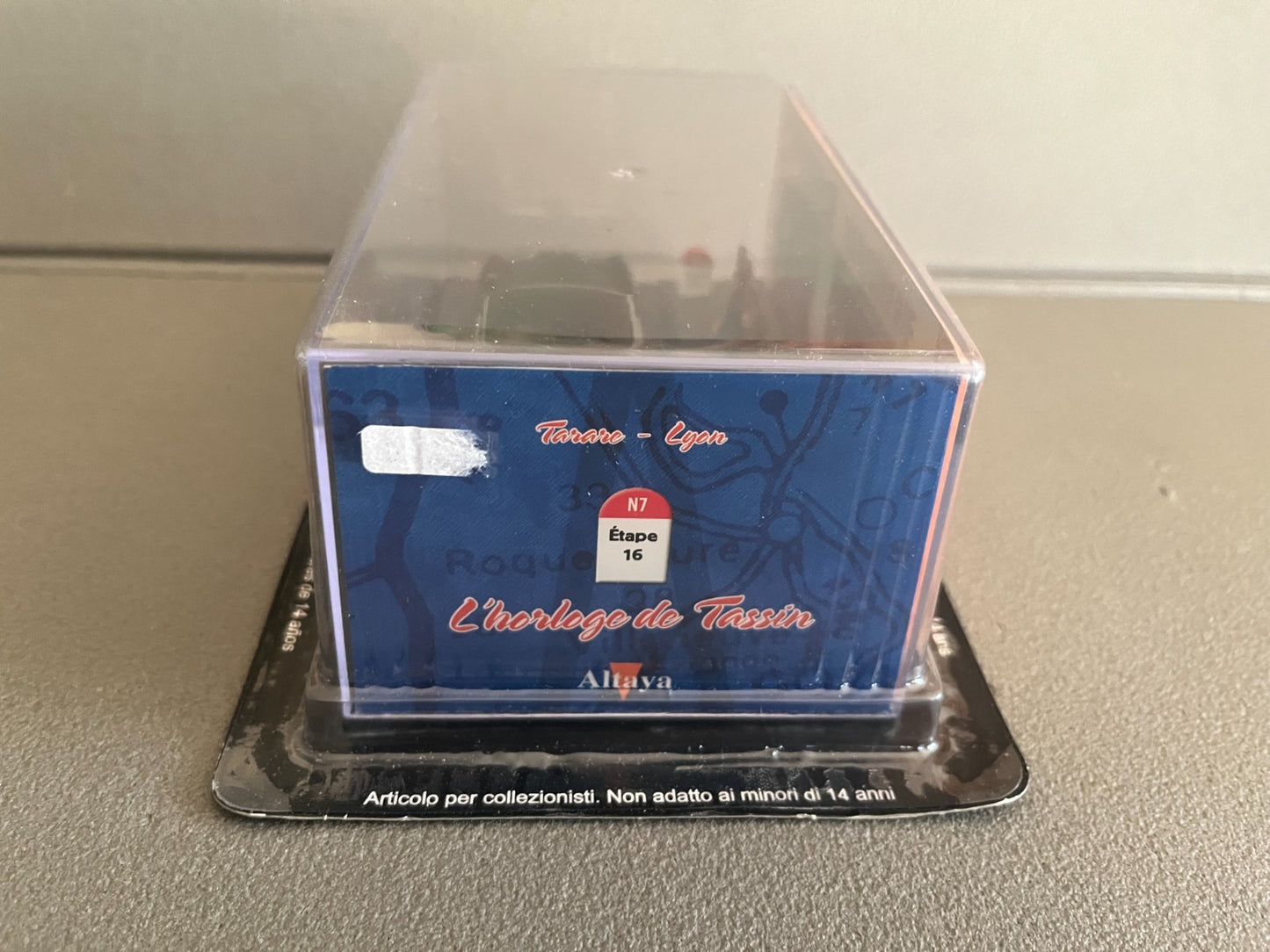 Voiture Miniature Facel Vega FV Etape 16 La Route Bleue RN7 1/43