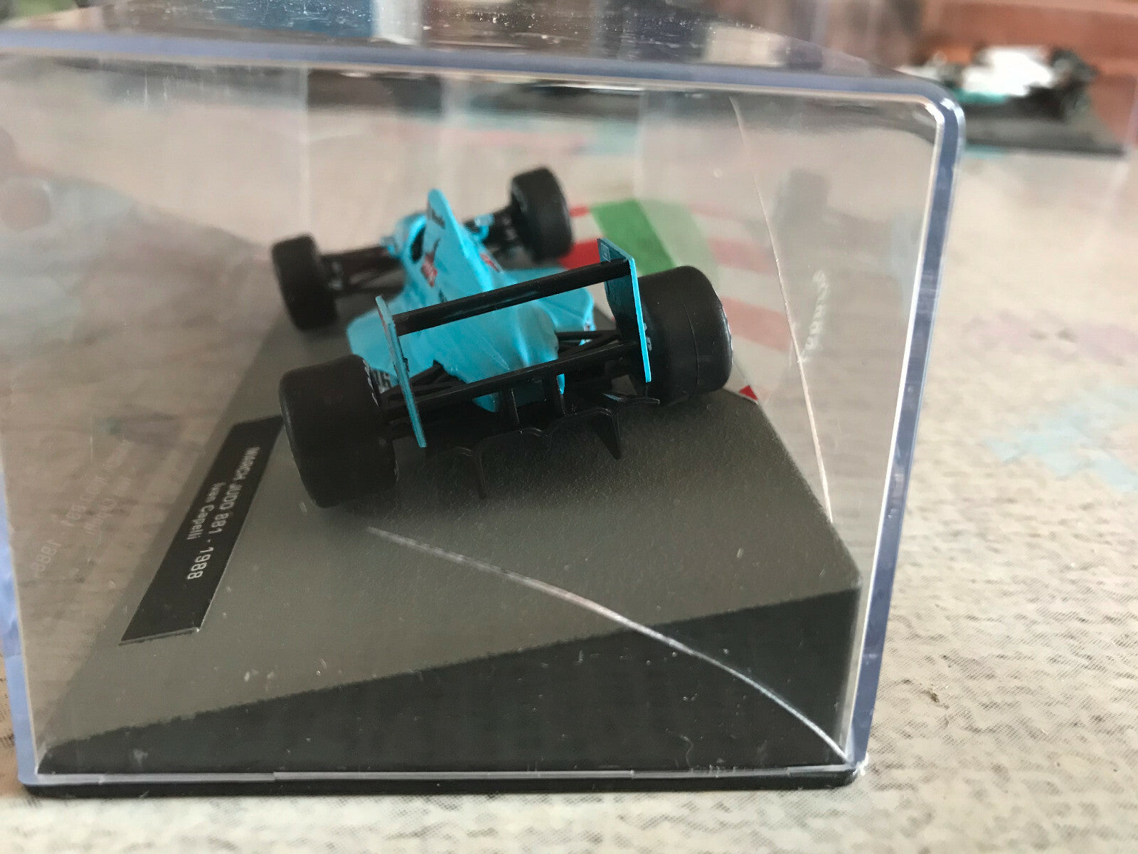 Voiture miniature Formule 1 F1 March Judd 881 1988 Ivan Capelli 1/43