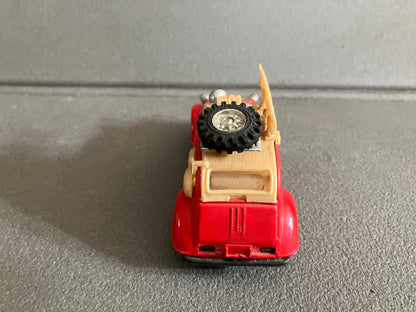 Voiture Miniature friction Citroen 2CV Raid Afrique Mc Toys Macau au 1/38