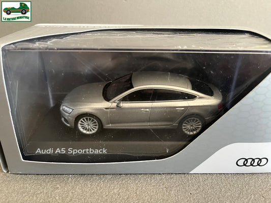 Voiture Miniature Audi A5 Sportback Silver Spark au 1/43
