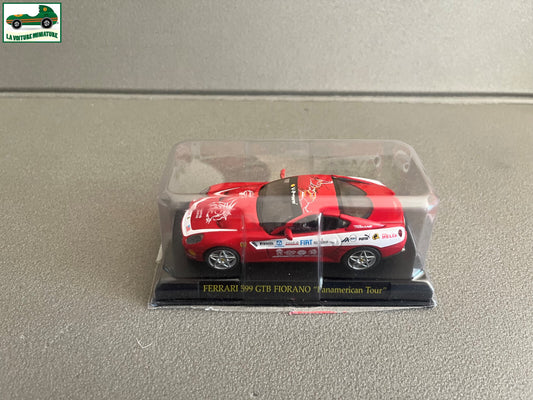 Voiture miniature Collection Ferrari 599 GTB Fiorano Panamerican Tour Ixo 1/43