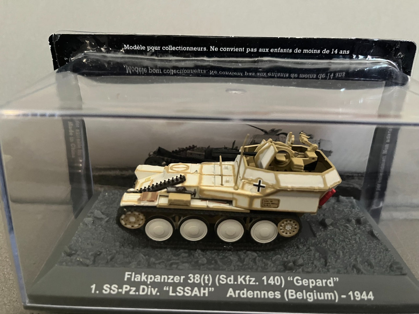 Miniature Militaire Char Tank Blindé Flakpanzer 38(t) Gepard 1944 Altaya 1/72