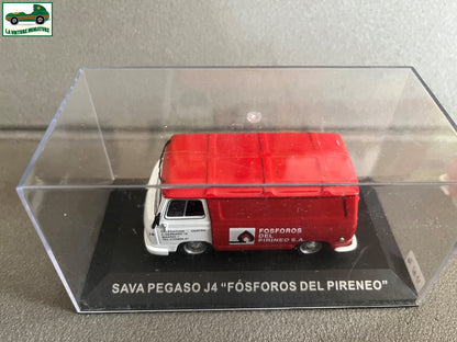 Voiture Miniature Camion Publicitaire Sava Pegaso J4 Fosforos Pirineo au 1/43