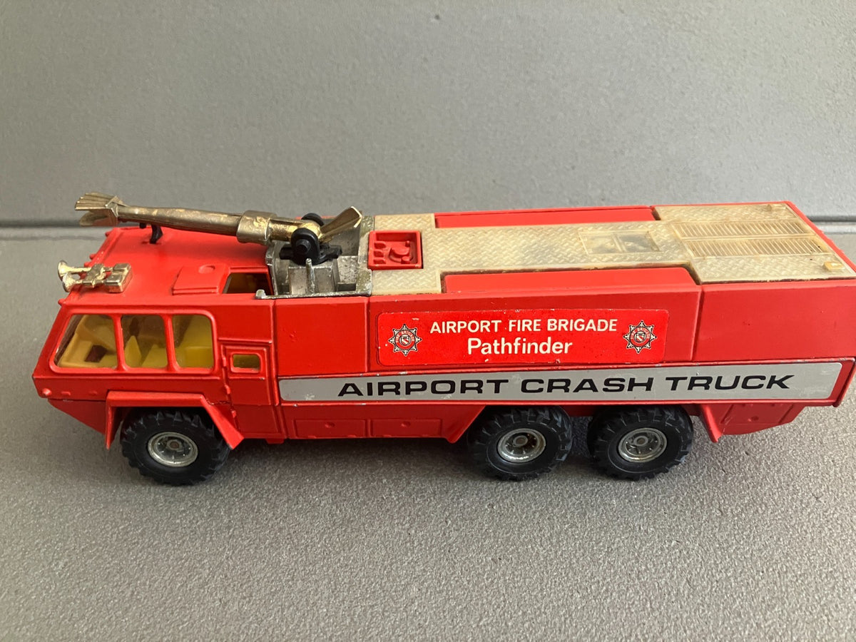 Ancienne Miniature Camion Corgi Major Chubb Pathfinder Airport Crash Truck