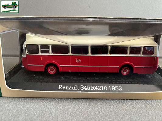 Voiture miniature Renault S45 R4210 1953 Autobus Bus Collection Atlas 1/72