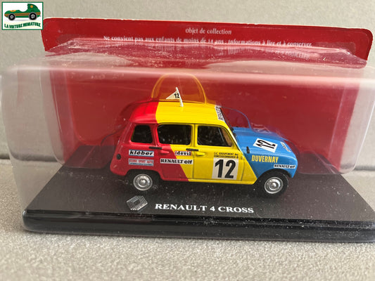 Voiture miniature Passion Renault 4 4L R4 Cross Hachette au 1/43