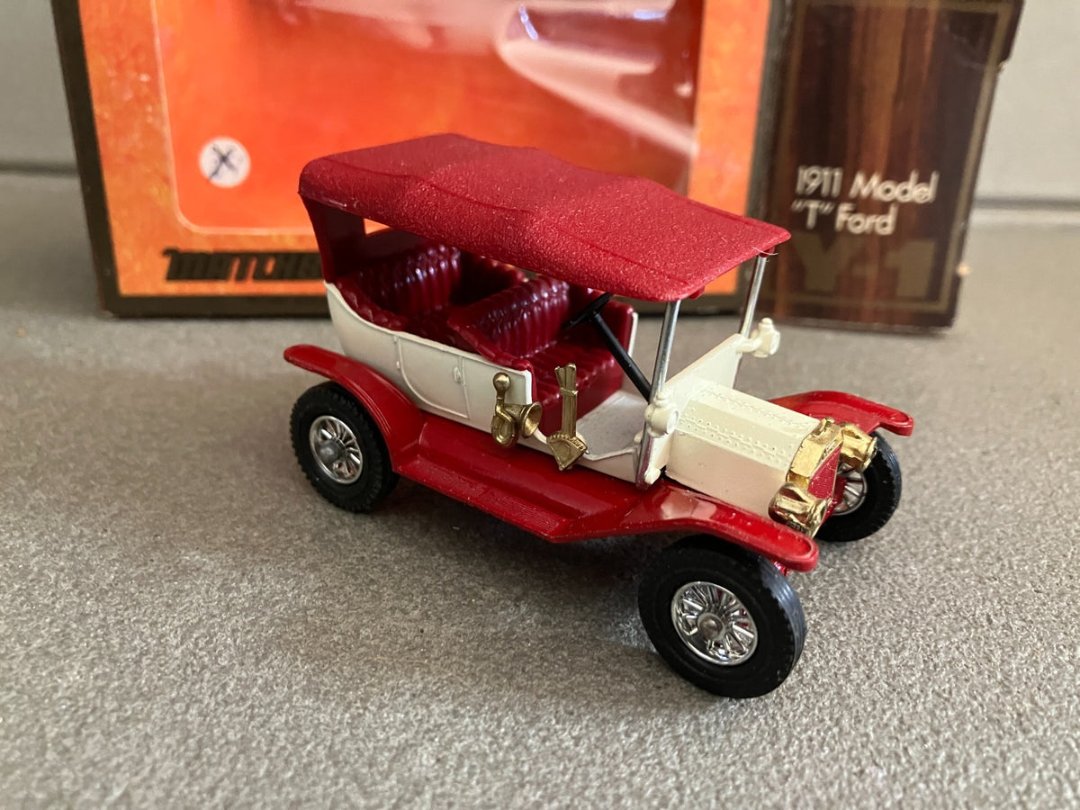 Ancienne Voiture Miniature 1911 Model T Ford Matchbox 1/42