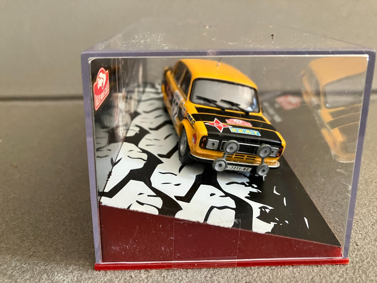 Voiture Miniature Seat 124D S 1800 Rallye Monte Carlo 1977 Altaya au 1/43