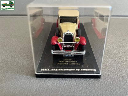 Voiture Miniature Talbot Pacific Limousine 1930 Eligor au 1/43