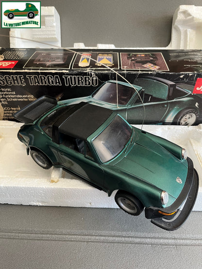 Ancienne Voiture Radiocommandée RC Porsche Targa Turbo Schuco incomplète