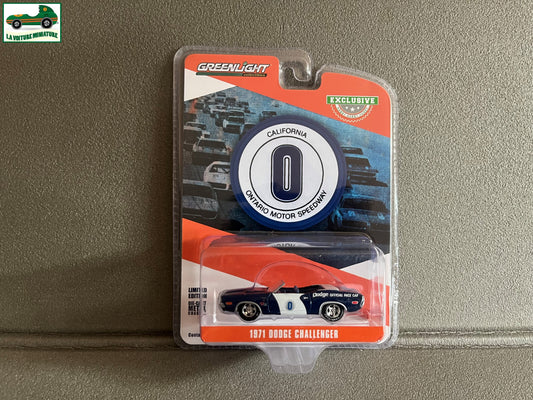 Voiture Miniature 1971 Dodge Challenger Greenlight au 1/64
