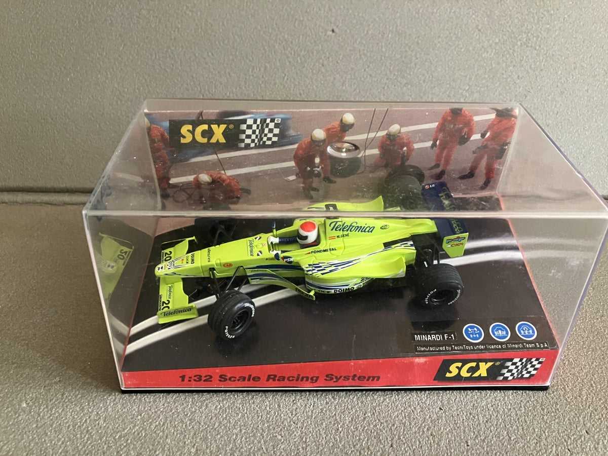 Voiture Miniature Circuit Formule 1 Minardi F1 SCX TecniToys 60570 1/32