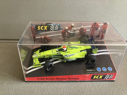 Voiture Miniature Circuit Formule 1 Minardi F1 SCX TecniToys 60570 1/32
