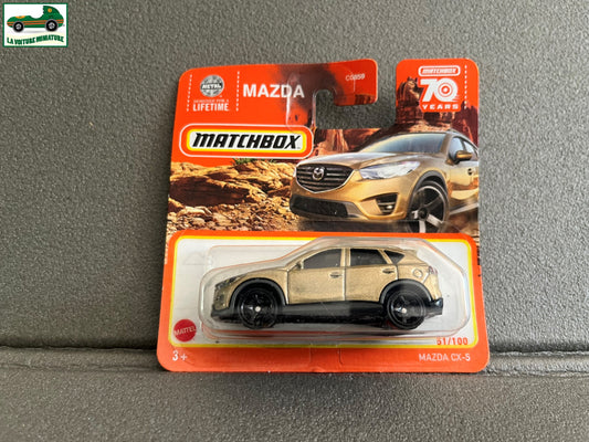 Voiture miniature Mazda CX-5 Matchbox 70 Years 1/64