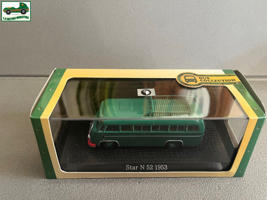 Voiture miniature Star N52 1953 Autobus Bus Collection Atlas 1/72