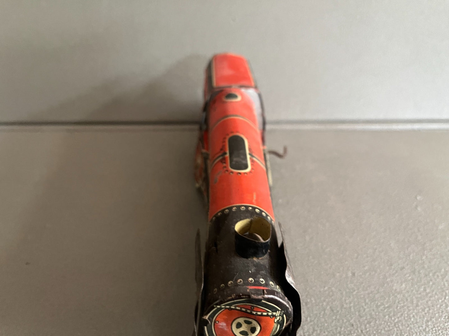 Jouet Ancien Mécanisme Miniature Train Locomotive SNCF Memo 602 France Incomplet