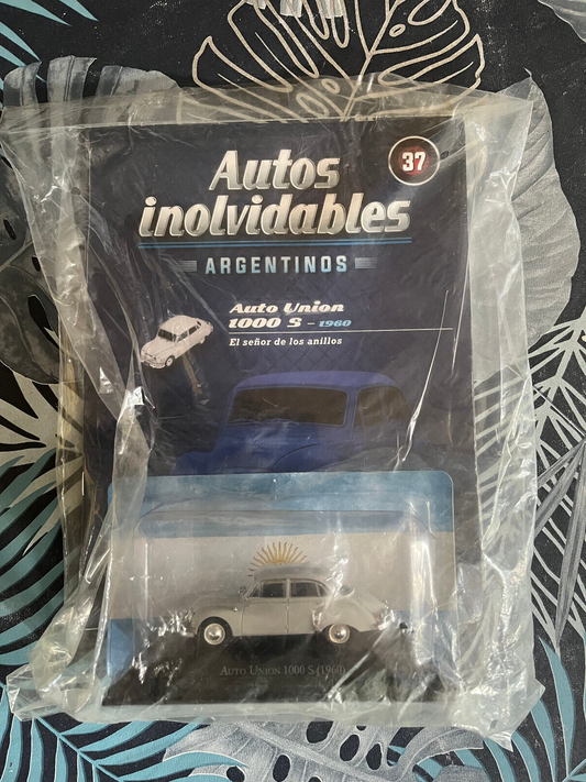 Voiture Miniature Auto Union 1000 S 1960 Autos Inolvidables Argentinos 1/43