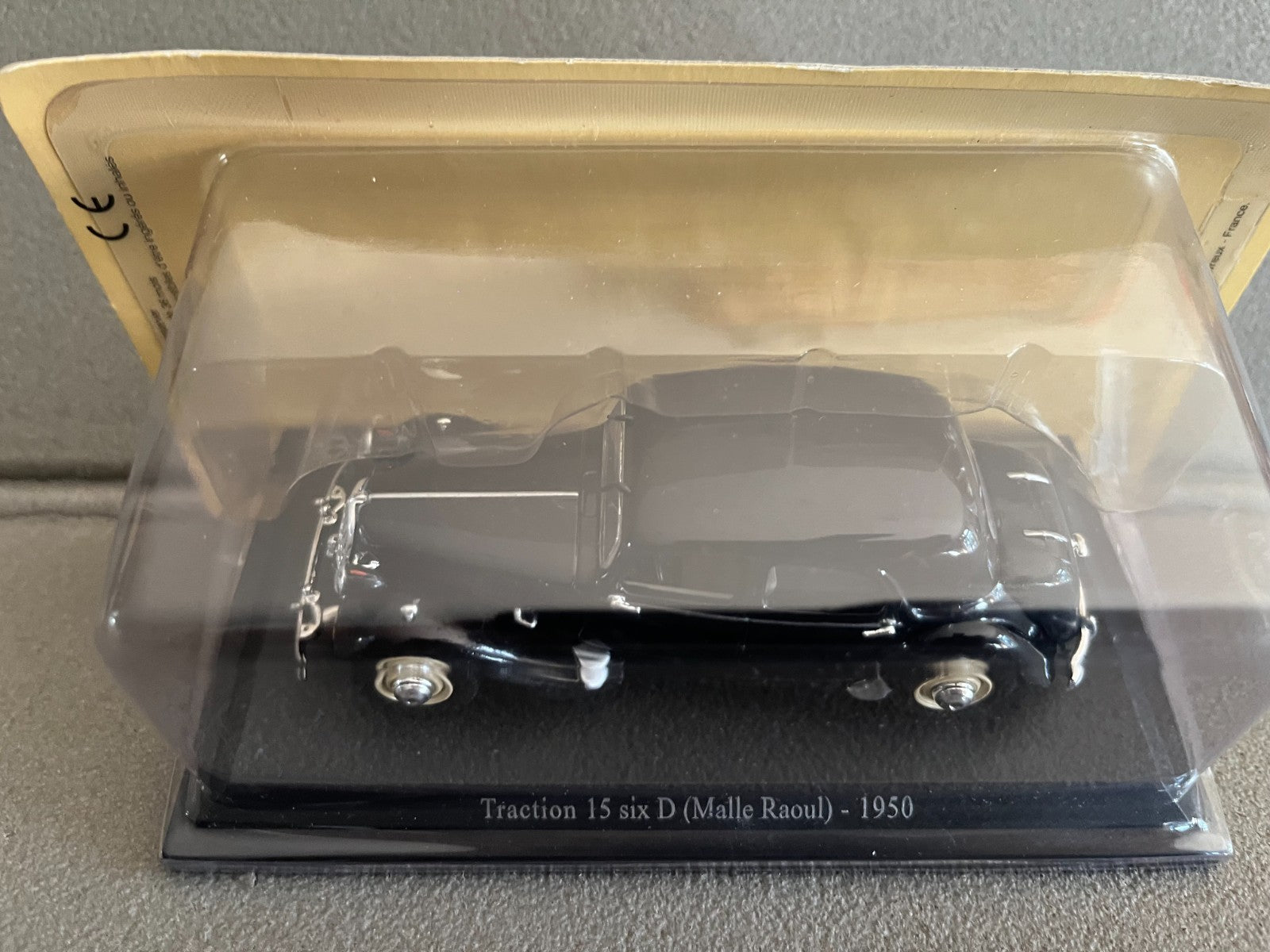 Voiture Miniature Citroen 15 Six D Malle Raoul 1950 Edition Atlas au 1/43