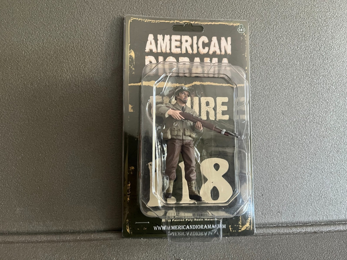 Figurine de Collection Militaire American Diorama Police 1/18