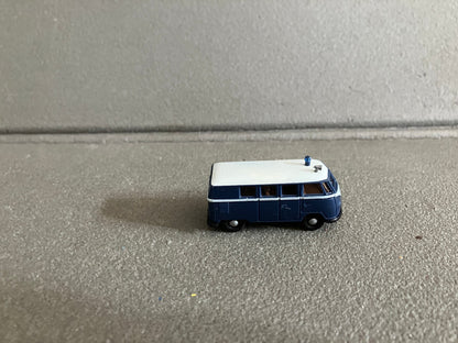 Voiture Miniature Volkswagen Combi T1 Bulli VW Polizei Police Brekina 1/87 HO