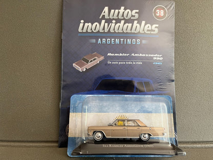 Voiture Miniature Ika Rambler Ambassador 1965 Autos Inolvidables Argentine 1/43
