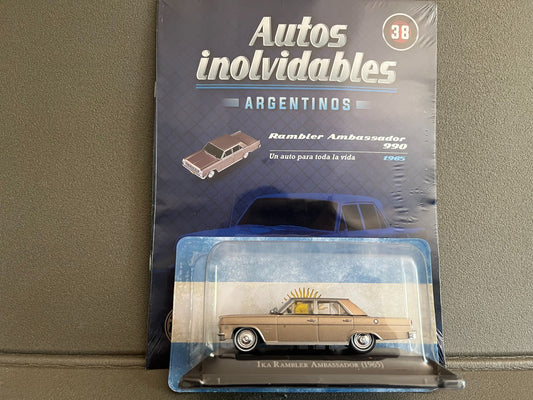 Voiture Miniature Ika Rambler Ambassador 1965 Autos Inolvidables Argentine 1/43