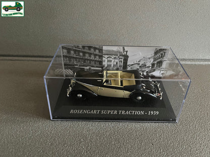 Voiture Miniature Rosengart Super Traction 1939 au 1/43 Ixo Altaya