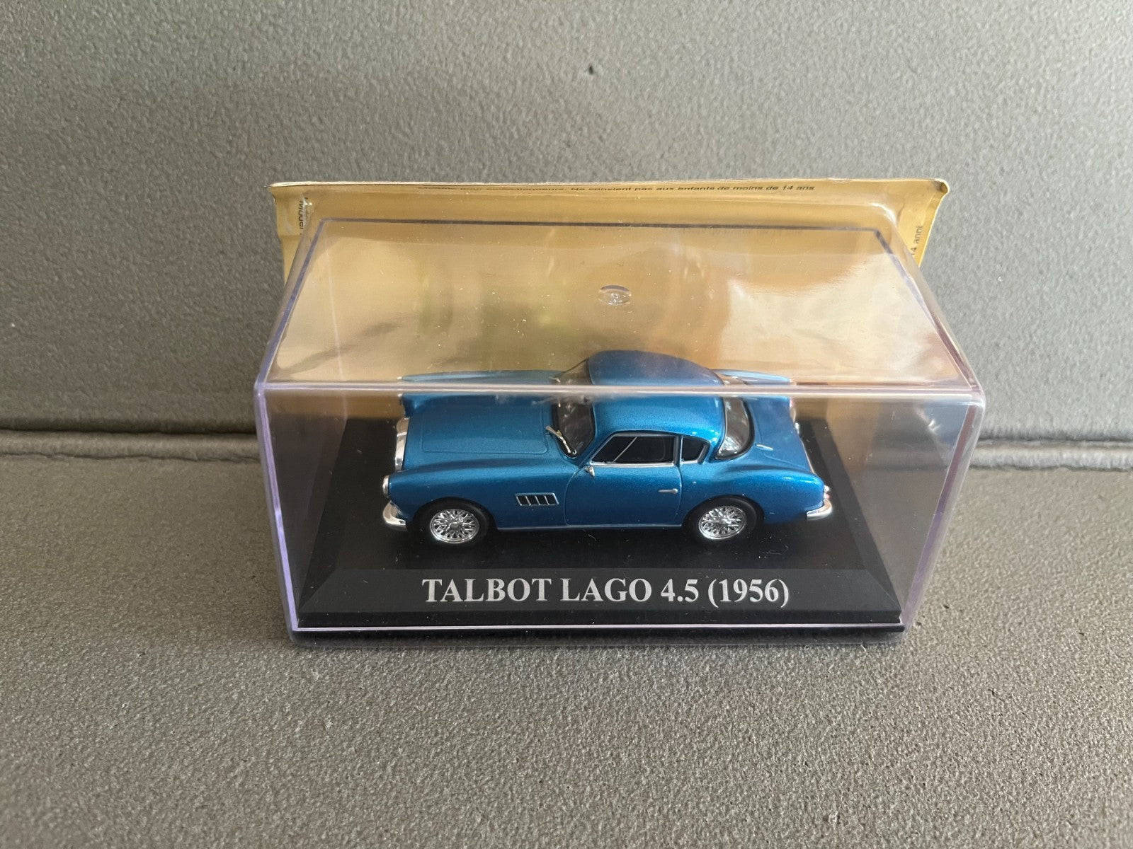 Voiture Miniature Talbot Lago 4.5 1956 Altaya au 1/43