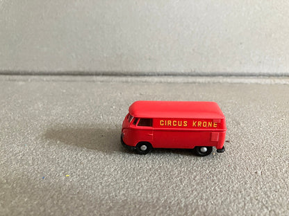 Voiture Miniature Volkswagen Combi T1 Bulli VW Circus Krone Brekina 1/87 HO