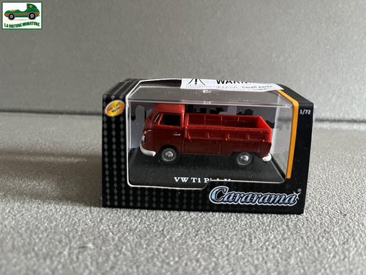 Miniature Voiture Van Volkswagen VW Combi T1 Pick Up Cararama 1/72