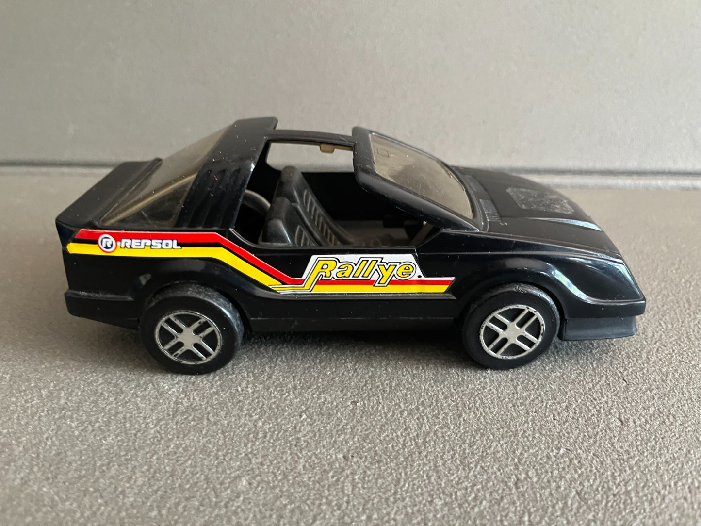Jouet Ancien Voiture Miniature Plastique Rallye Repsol Gozan Spain