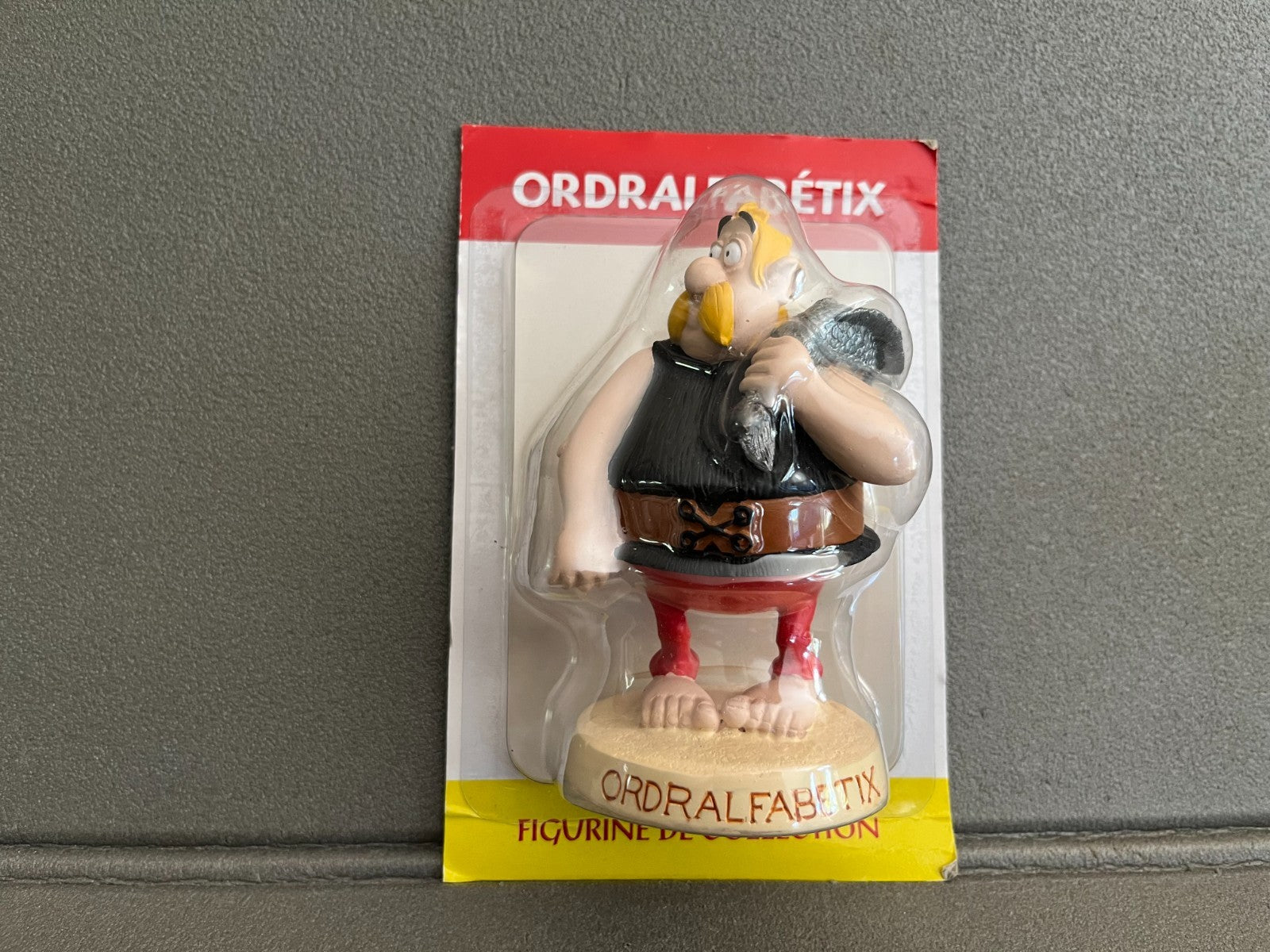 Figurine de Collection Astérix Obélix Ordralfabétix Plastoy Atlas